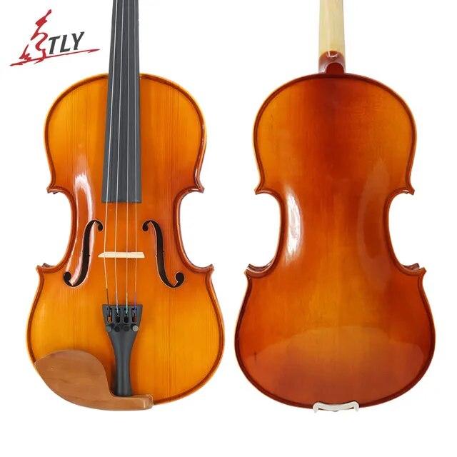 Toning-自然に縁取られたバイオリン、4インチ、4フルサイズ、ハンドクラフト、弦楽器、エボニーフィットケース、ロジンボウ、新しい｜newold-goods｜17