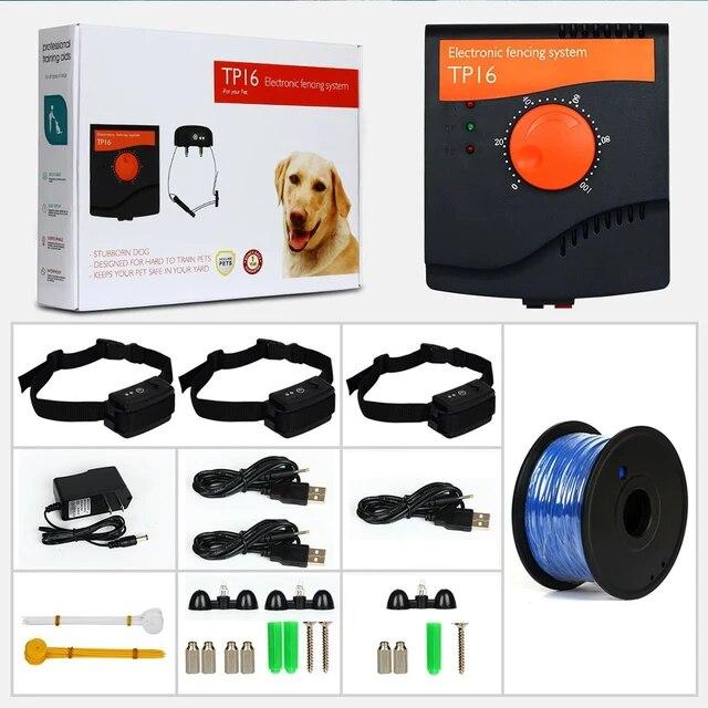犬用防水電気柵,5625平方メートル,tp16,充電式,感電トレーニング 犬用防水電気柵,5625平方メートル,tp16,充電式,感電トレーニング