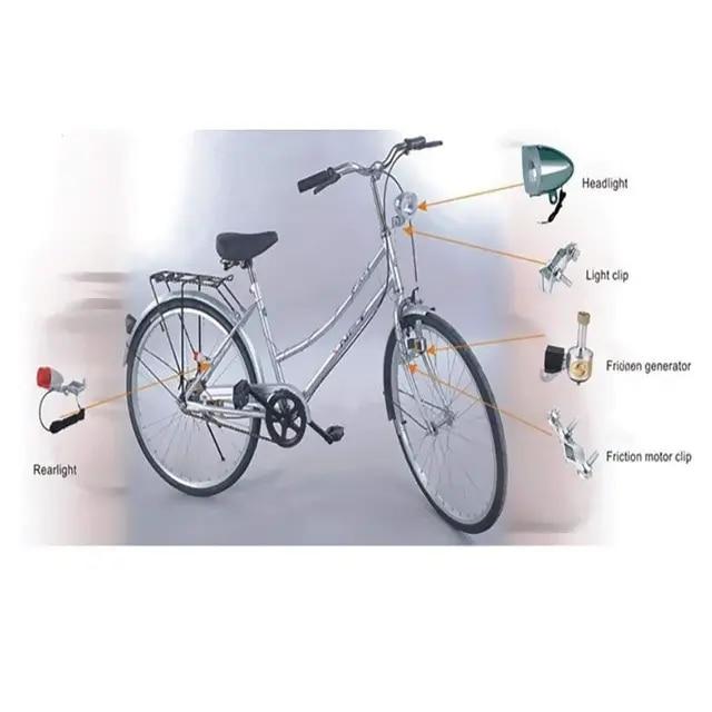 電動自転車テールライトキット,ヴィンテージスタイル,12v,6w,発電機,フリクションダイナモライト｜newold-goods｜07