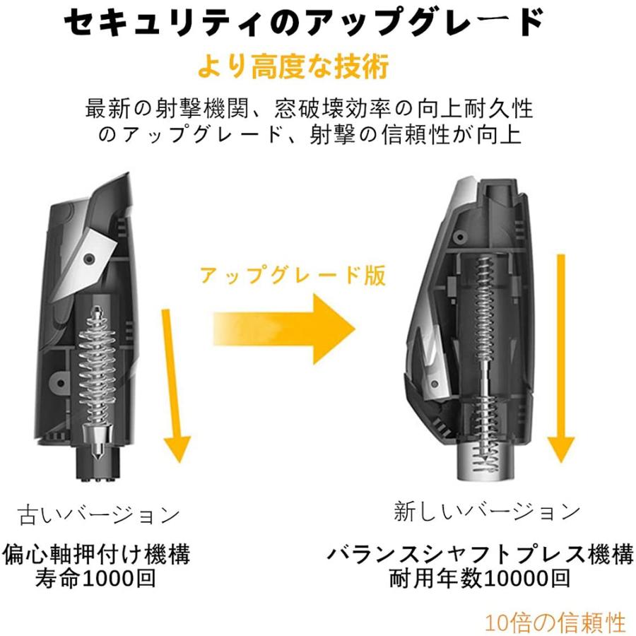 緊急脱出ハンマー 窓ガラスクラッシャー レスキューハンマー 安全ハンマー シートベルトカッター付き 多機能｜newpark｜08