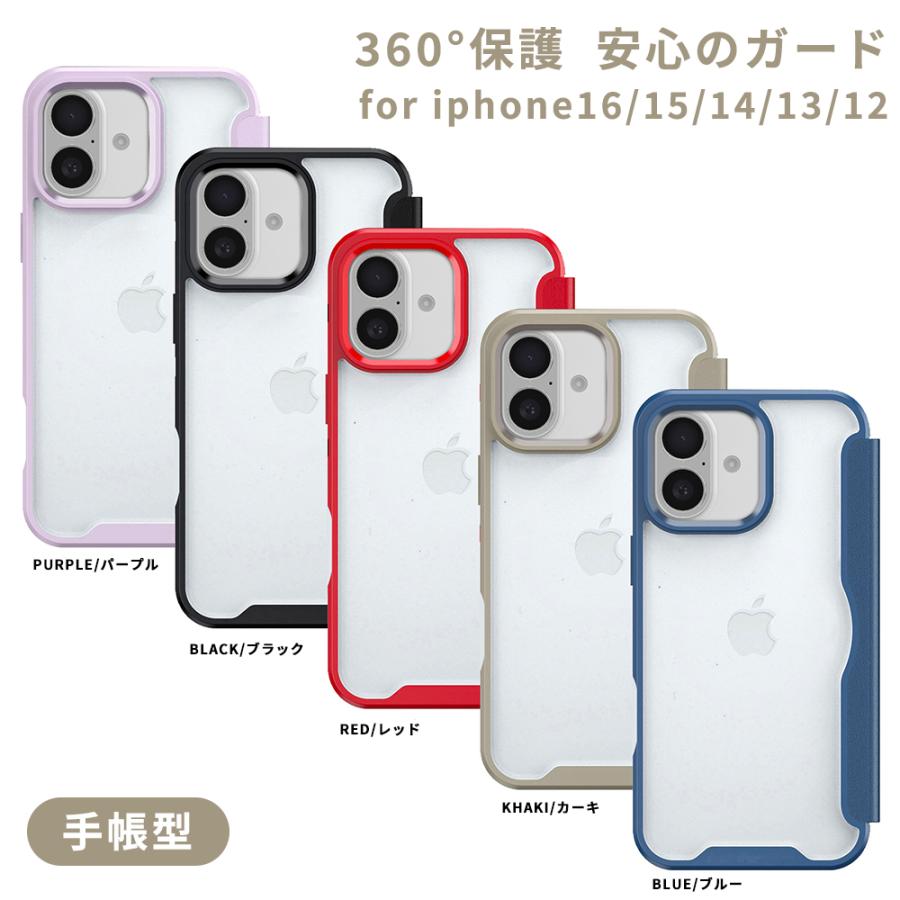 iPhone16e ケース 手帳型 透明 アイフォンケース クリア 15Pro iPhone16e ケース 手帳型 透明 アイフォンケース クリア 15Pro