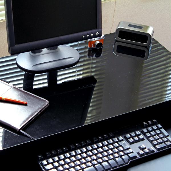 新品・送料無料】【日本製】デスク スライドテーブル付 90cm幅