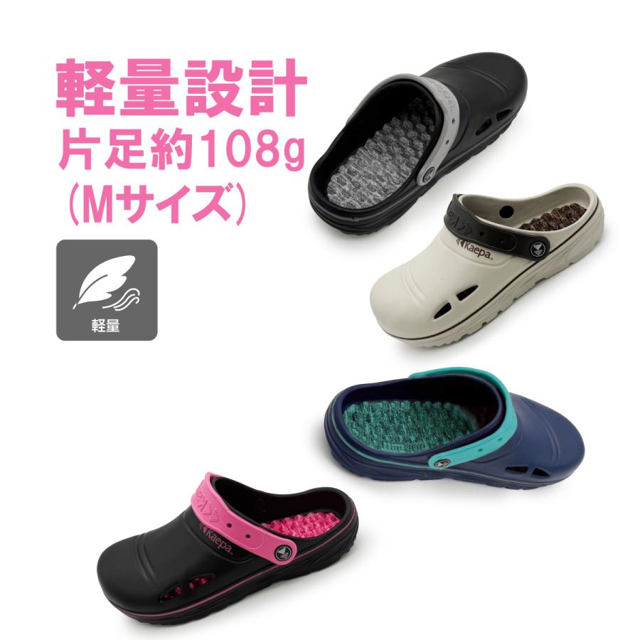 Kaepa（ケイパ） レディース クロッグサンダル サボサンダル かかと
