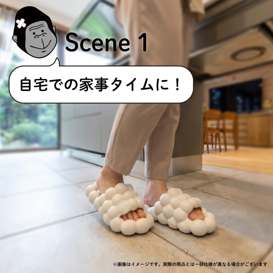 ゴリラの裸足 健康サンダル レディース リカバリー ルームシューズ
