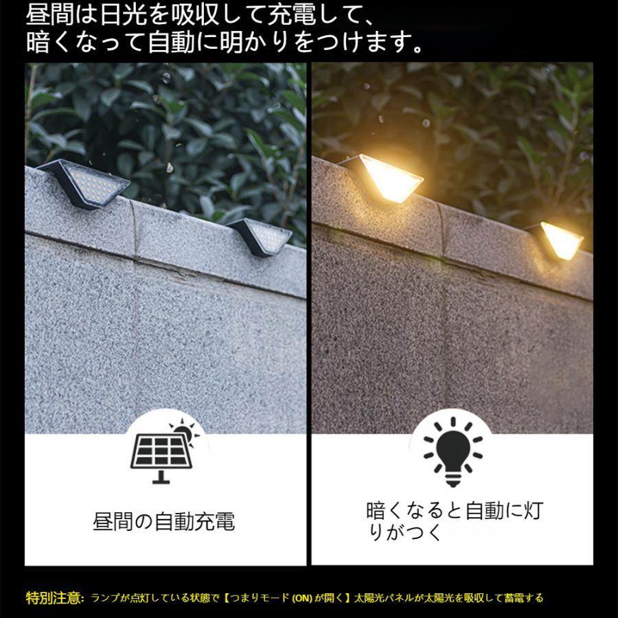 2個セット】ソーラーライト ガーデンライト 24LED 庭 階段 柵 2個セット】ソーラーライト ガーデンライト 24LED 庭 階段 柵