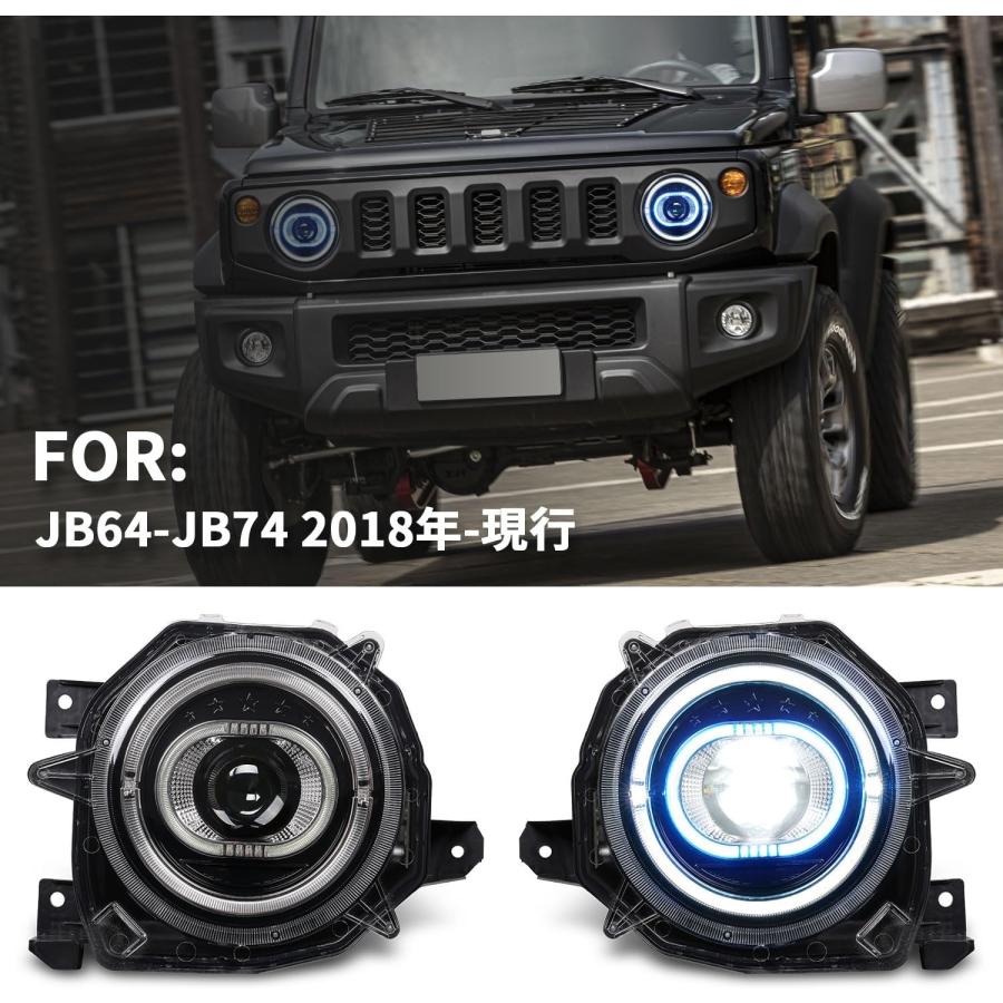 ジムニー JB64 ジムニーシエラ JB74 パーツ LED ヘッドライト ジムニー JB64 ジムニーシエラ JB74 パーツ LED ヘッドライト