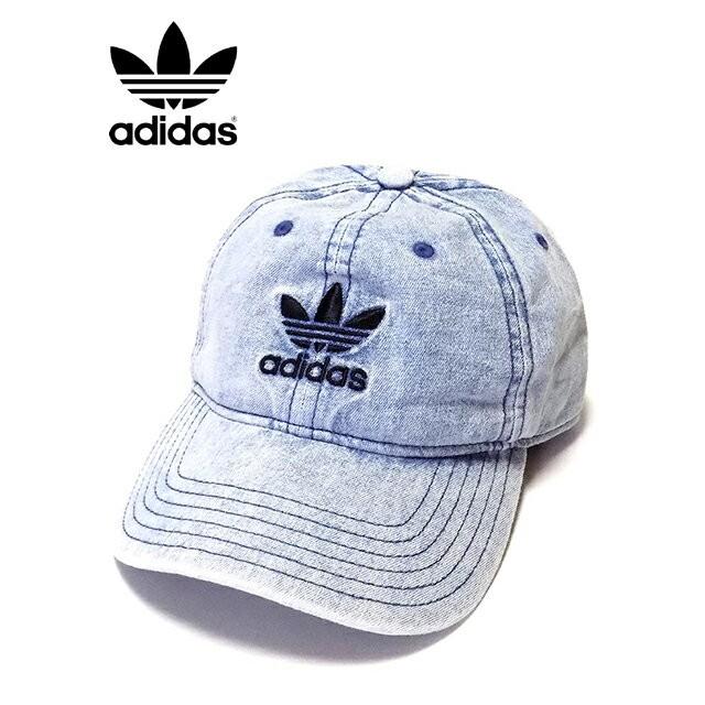メール便ok メンズ レディース キャップ ウォッシュドブルーデニム Adidas Originals Relaxed Denim アディダス オリジナルス リラックス デニム Yas33 Newryork 通販 Yahoo ショッピング