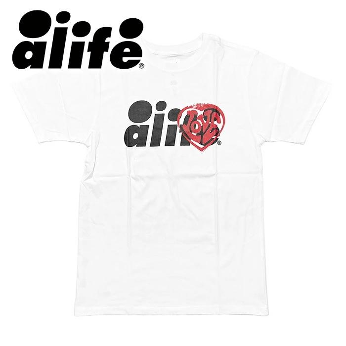 ALIFE（エーライフ） メンズ Tシャツ ホワイト M : newRYORK! - 通販 