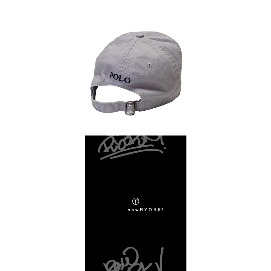 メンズ レディース キャップ グレー Polo Ralph Lauren ポロ ラルフローレン 男女兼用 Ypo440 Newryork 通販 Yahoo ショッピング