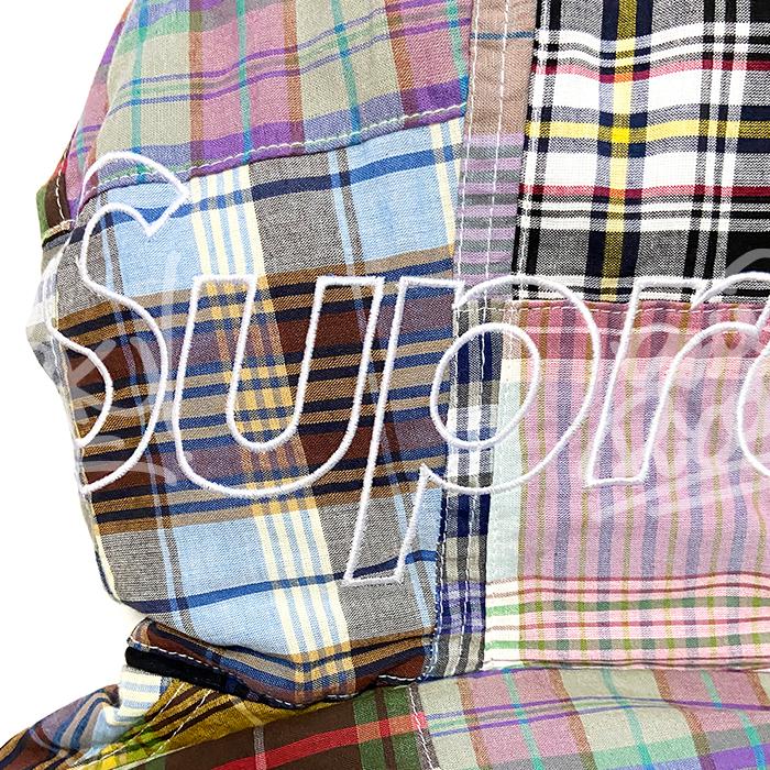 送料無料 メンズ ジャケット マルチカラー Supreme シュプリーム Madras Reversible WINDSTOPPER Puffer Jacket SS23J34 L XLの画像