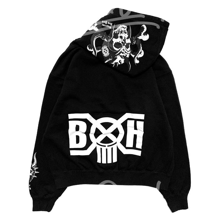 送料無料 メンズ プルオーバーパーカー ブラック Supreme シュプリーム Bounty Hunter Hooded Sweatshirt FW23SW33の画像