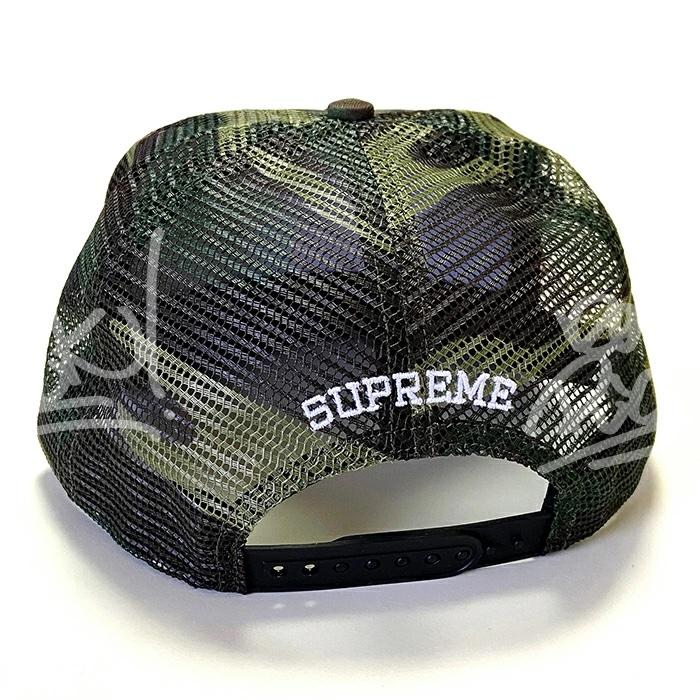 Supreme カモ メッシュキャップ 中古・古着通販】SUPREME (シュプリーム) Authorized Mesh Back 5