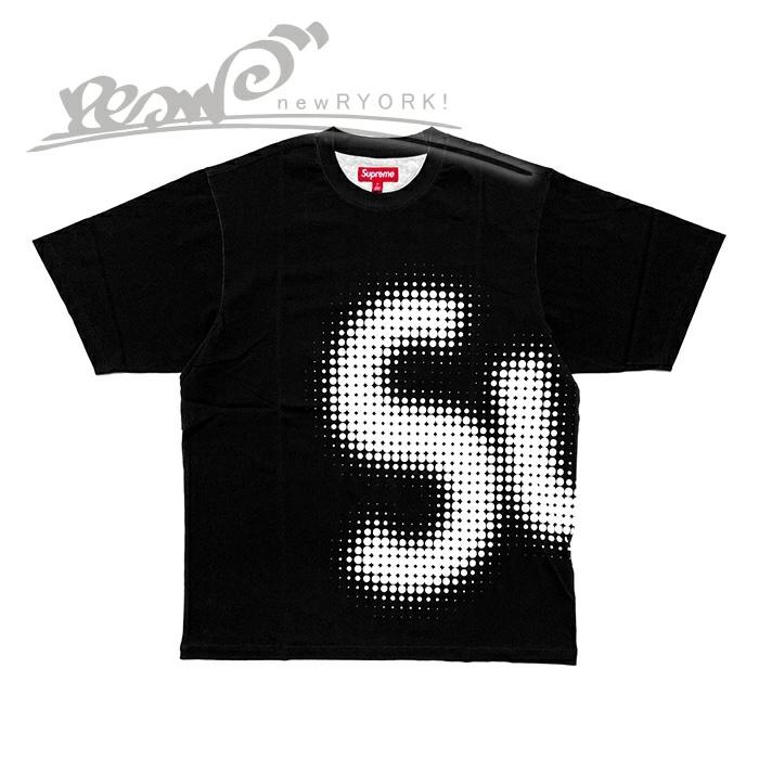 Supreme Halftone S/S Top Tシャツ Supreme（シュプリーム） 送料無料 メンズ Tシャツ ブラック Halftone