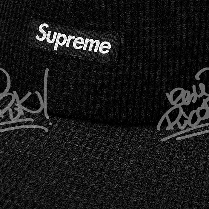 送料無料 メンズ キャップ ブラック Supreme シュプリーム Polartec Waffle Small Box 6-Panel FW24H69 シュプリームポーラーテックワッフルスモールボックスロゴ6パネルキャップ se1331r Supreme（シュプリーム） 送料無料 メンズ キャップ ブラック Polartec