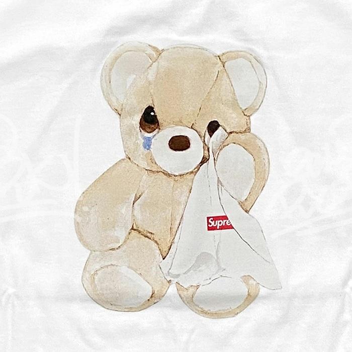 Supreme（シュプリーム） 送料無料 メンズ Tシャツ ホワイト Bear Tee