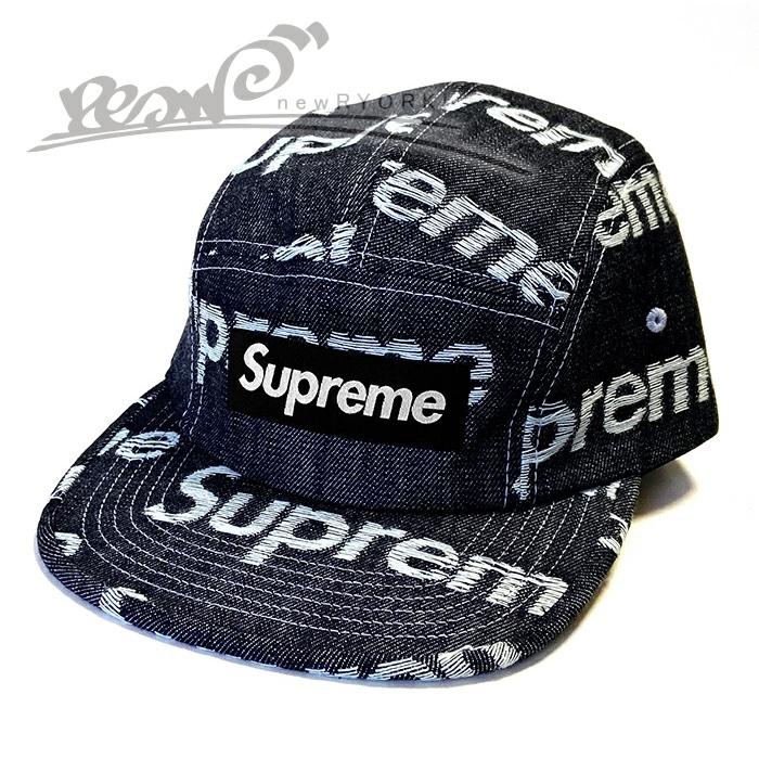 シュプリーム supreme キャップ　インディゴ Supreme（シュプリーム） 送料無料 メンズ キャップ リジッド
