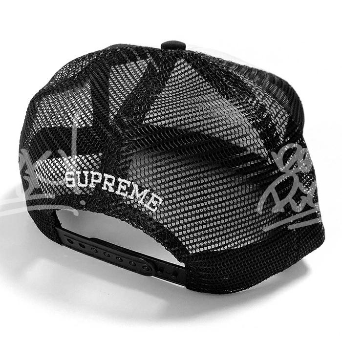 Supreme x Playboy メッシュバックキャップ ブラック Supreme（シュプリーム） 送料無料 メンズ キャップ ブラック Playboy