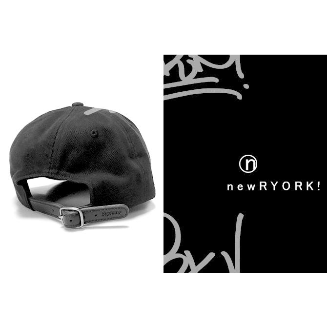 リアル 送料無料 シュプリームクラシックロゴ刺繍6パネルキャップ メンズ Ss21 6 Panel Logo Classic シュプリーム Supreme ブラック キャップ 帽子