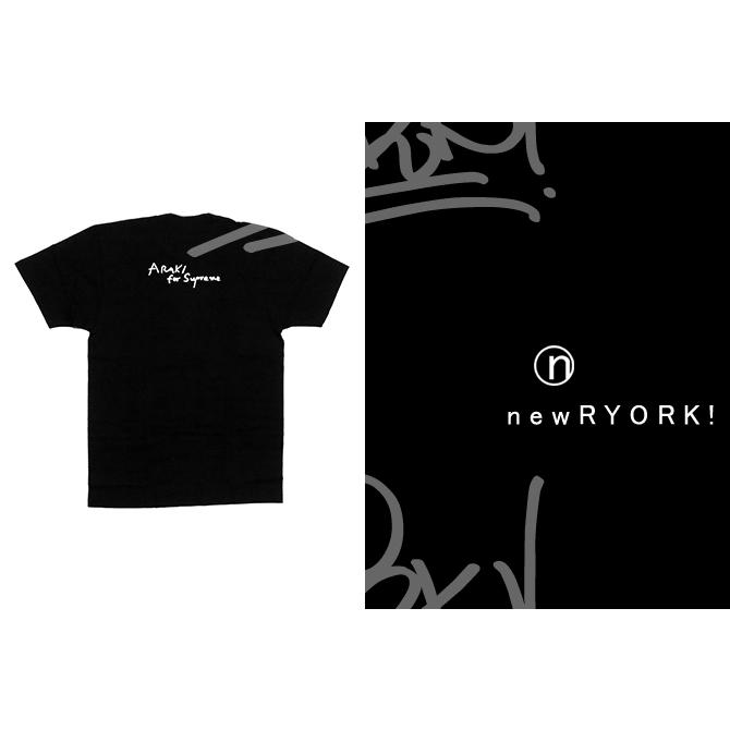 送料無料 メンズ Tシャツ ブラック Supreme シュプリーム ARAKI ROSE TEE FW16T18 Mの画像