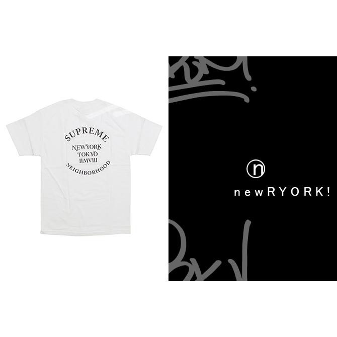 送料無料 メンズ Tシャツ ホワイト Supreme シュプリーム SUPREME/NEIGHBORHOOD TEE FW7 Mの画像