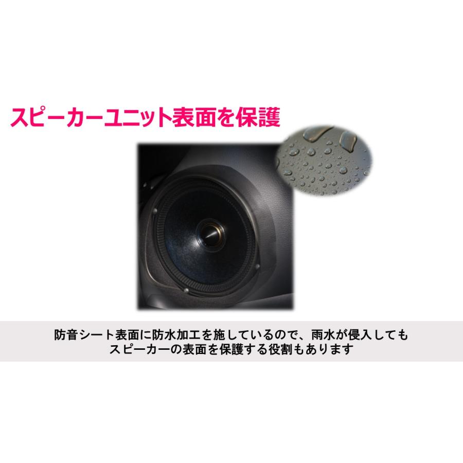 ALPINE アルパイン プリウスα(40系)スピーカー バッフル 音質