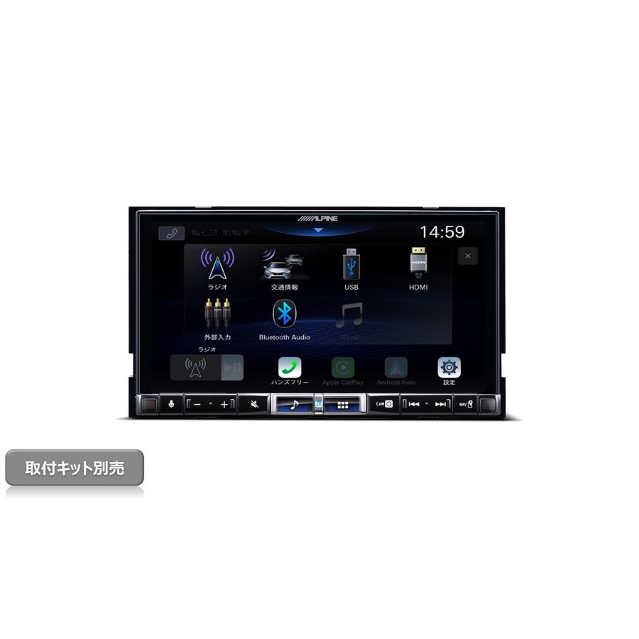 ALPINE（アルパイン） ディスプレイオーディオ 7インチ 7型 HDMI