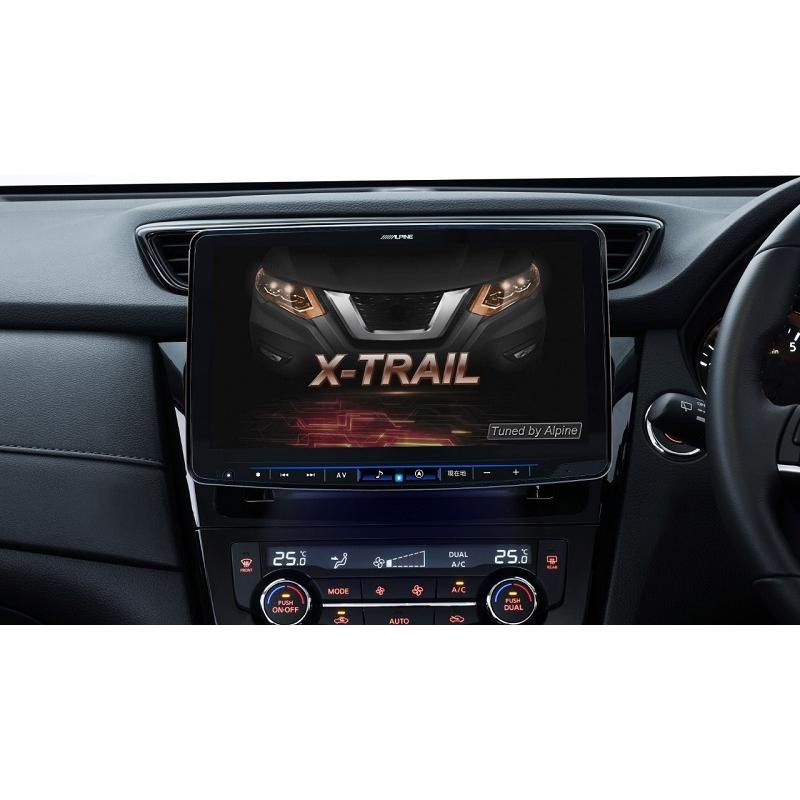 アルパイン Alpine カーナビ エクストレイル 32系 アラウンドビューシステム対応 11インチ フローティングビッグx11 取り付けキット付き 22年モデル カーナビ本体 送料について 北海道 沖縄 離島は送料がかかります