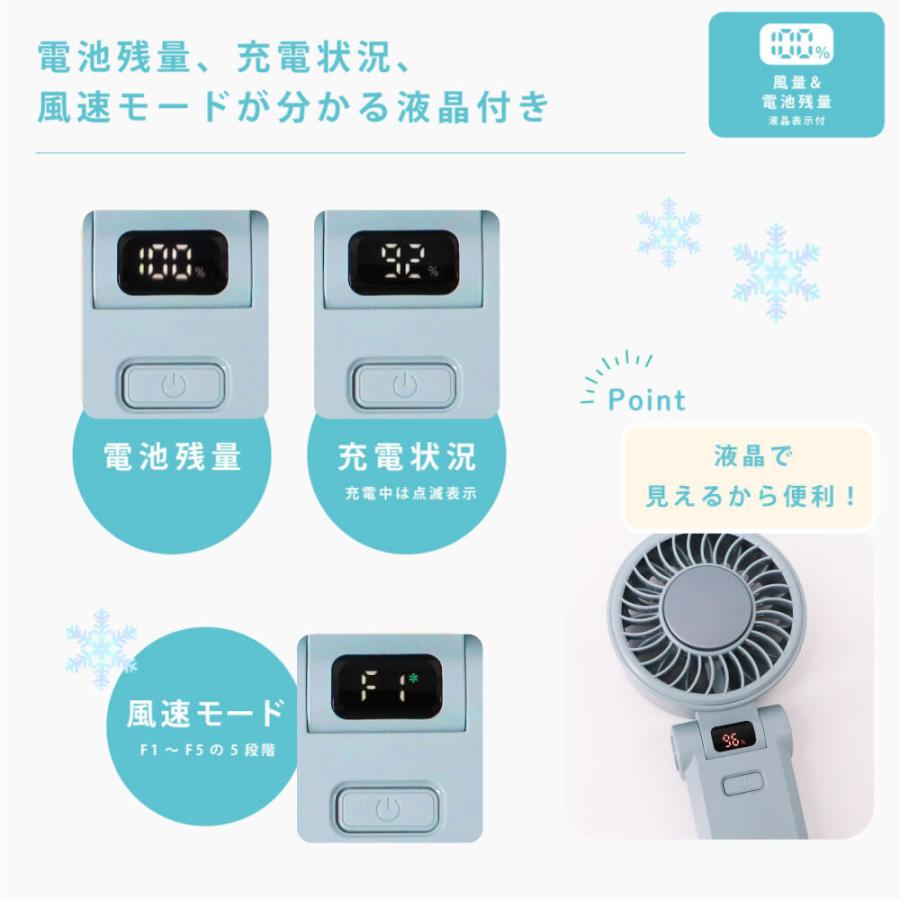 ICEプレート＆液晶表示付ハンディファン |  | 06