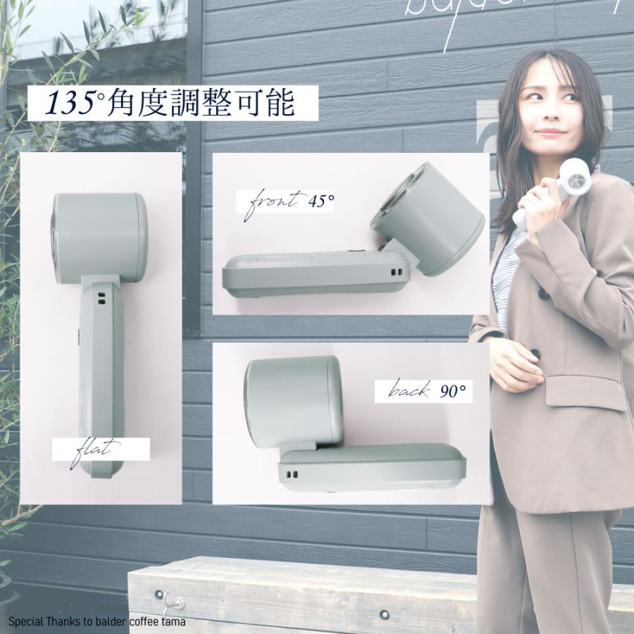 リン酸鉄仕様 長寿命 ICEプレート＆液晶表示付ハンディファン