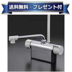 返品OK!】FTB200DP1 KVK デッキ形サーモスタット式シャワー 取付ピッチ