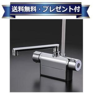 KVK FTB200DR2HT デッキ型サーモスタット式シャワー混合栓ホースなし KVK FTB200DR2HT デッキ型サーモスタット式シャワー混合栓ホース