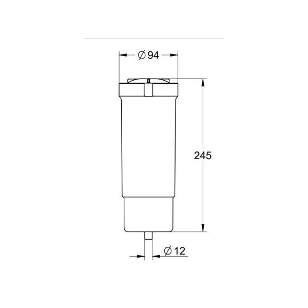 あすつく 正規品・ポイント5倍 即納JPK30300 ×2個 グローエ グラシア JP210500/JP299400 TRIM ION GRACIA用 日本トリム製カートリッジ 電解水素水整水器_3