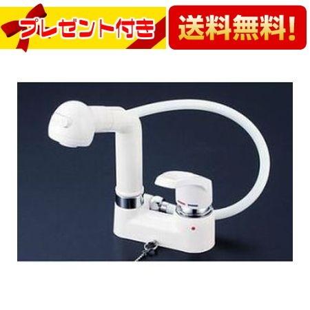 KVK KM8004ZGS 水栓金具 オープンホース式 シングルレバー式洗髪