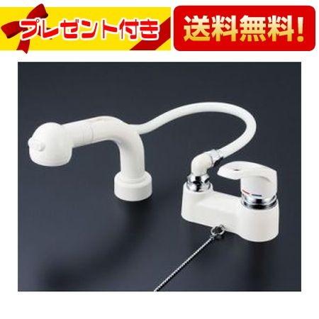 KVK KM8008SL KVK 水栓金具 シングルレバー式 洗髪シャワー KF337SLの