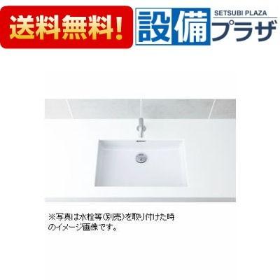 LIXIL L-2250 洗面器　はめ込み角形洗面器　アンダーカウンター式 L-2250/BW1 はめ込み角形洗面器(アンダーカウンター式)L-2250