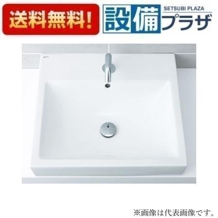 L-536ANC+AM-320TCV1+LF-105PAL+A-6224+A-4827 INAX/LIXIL 角形洗面器(ベッセル式)セット　壁排水