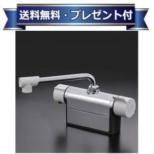 MTB200DP1 KVK デッキ形サーモスタット式混合栓 取付ピッチ100mm 190mm