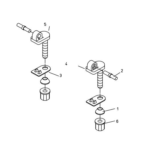 TOTO TCH797-1R TOTO 便座取付具組品 : 設備プラザ 2号店 - 通販