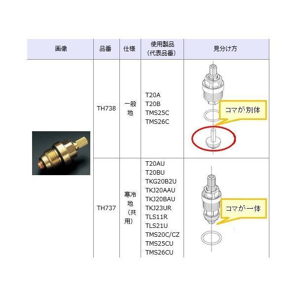 TOTO あすつく 在庫あり TH737 水栓金具取り換えパーツ 開閉