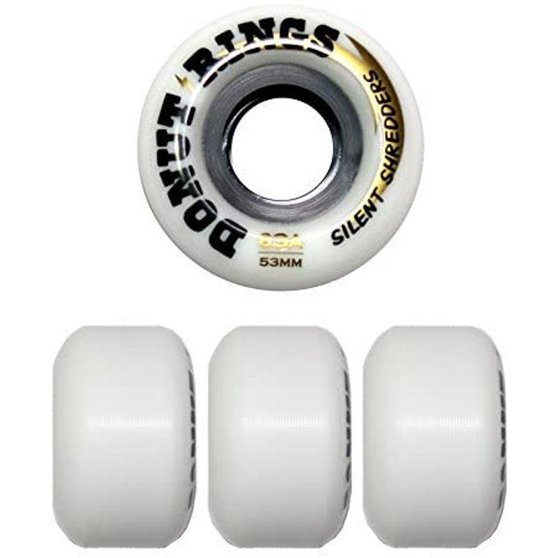 訳あり】 Donut Rings 83A 53mm White ドーナッツリング 静音重視 ソフトウィール wantannas.go.id
