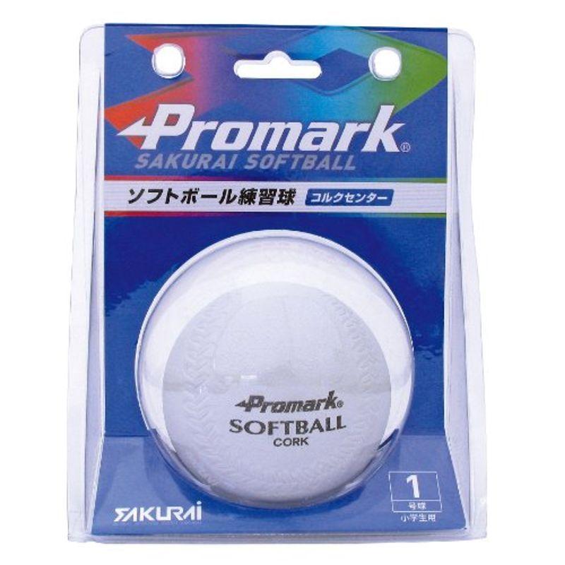 サクライ貿易 別倉庫からの配送 SAKURAI Promark プロマーク 野球 練習球 ソフトボール 【日本製】 1号球 SB-801N ボール