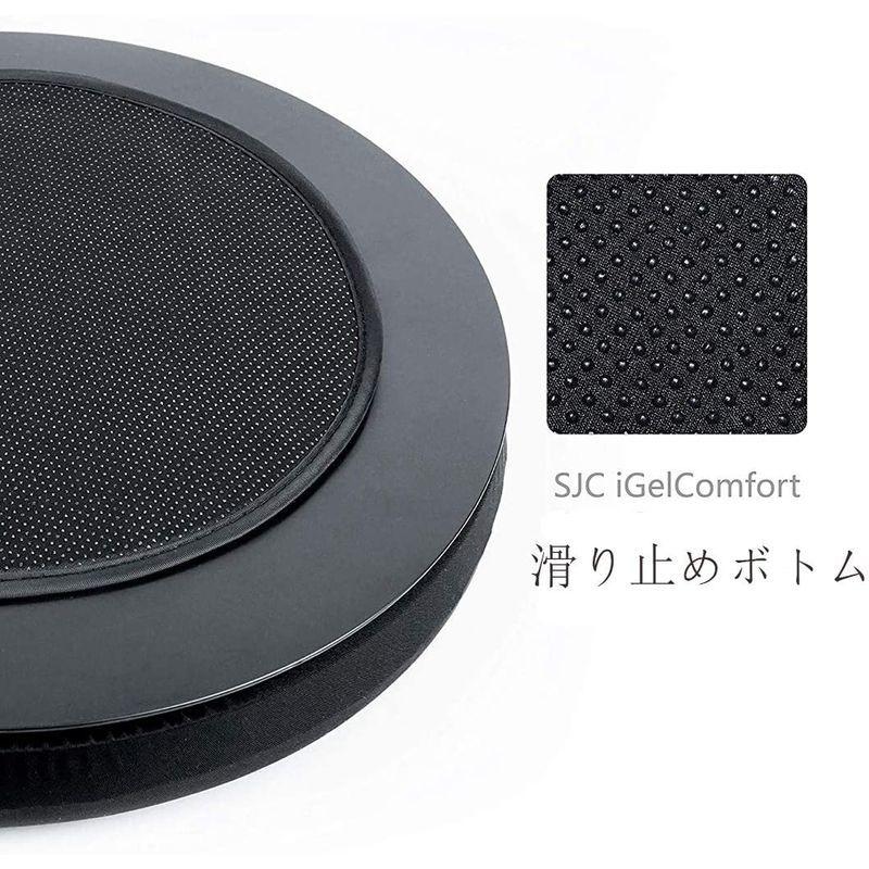 SOJOY 車用スイベルシートクッション簡単な転送のための360度ピボットディスクホームオフィスチェアパッド用メモリフォームチェアクッション|newskin-abc|09