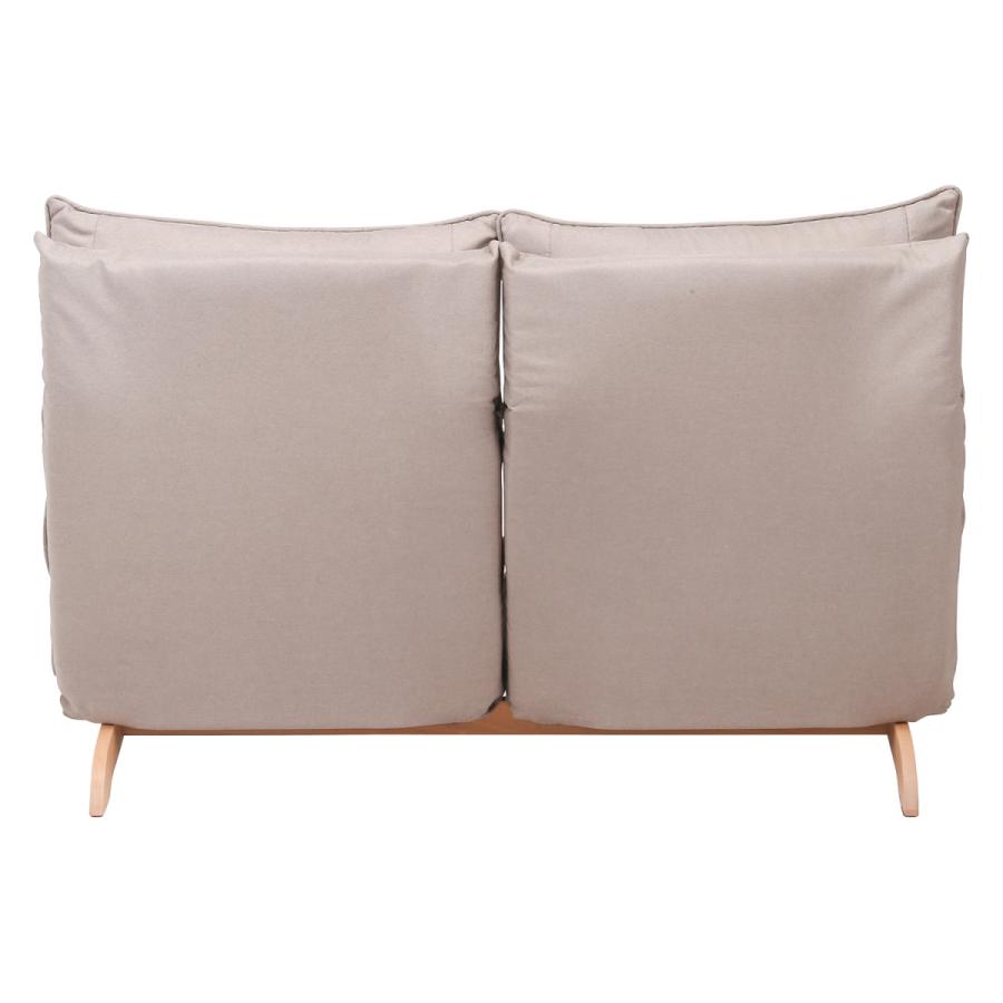 ブランド 二人掛け 6段ギア 座椅子 ヘッド可動 フロアチェア ベージュ【新品】【送料無料(一部地域を除く)】 【RIZ6308043148】(22620円)