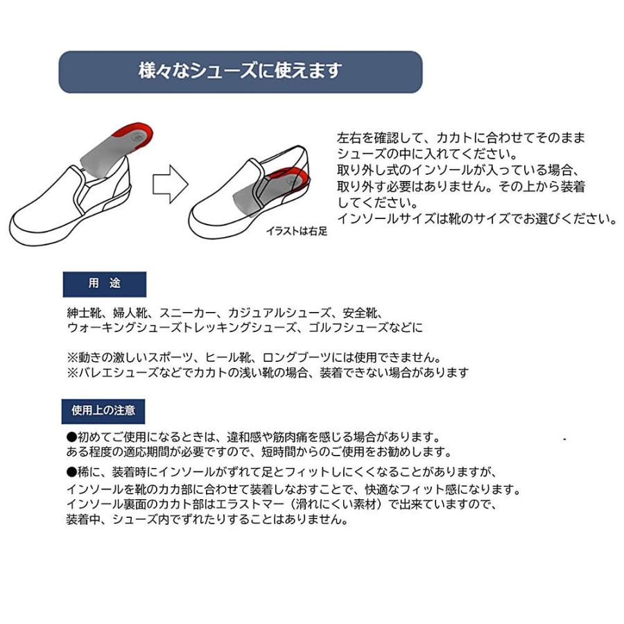 ゆうパケット便対応 アシマル アクティブハーフ インソール CF71 |  | 04