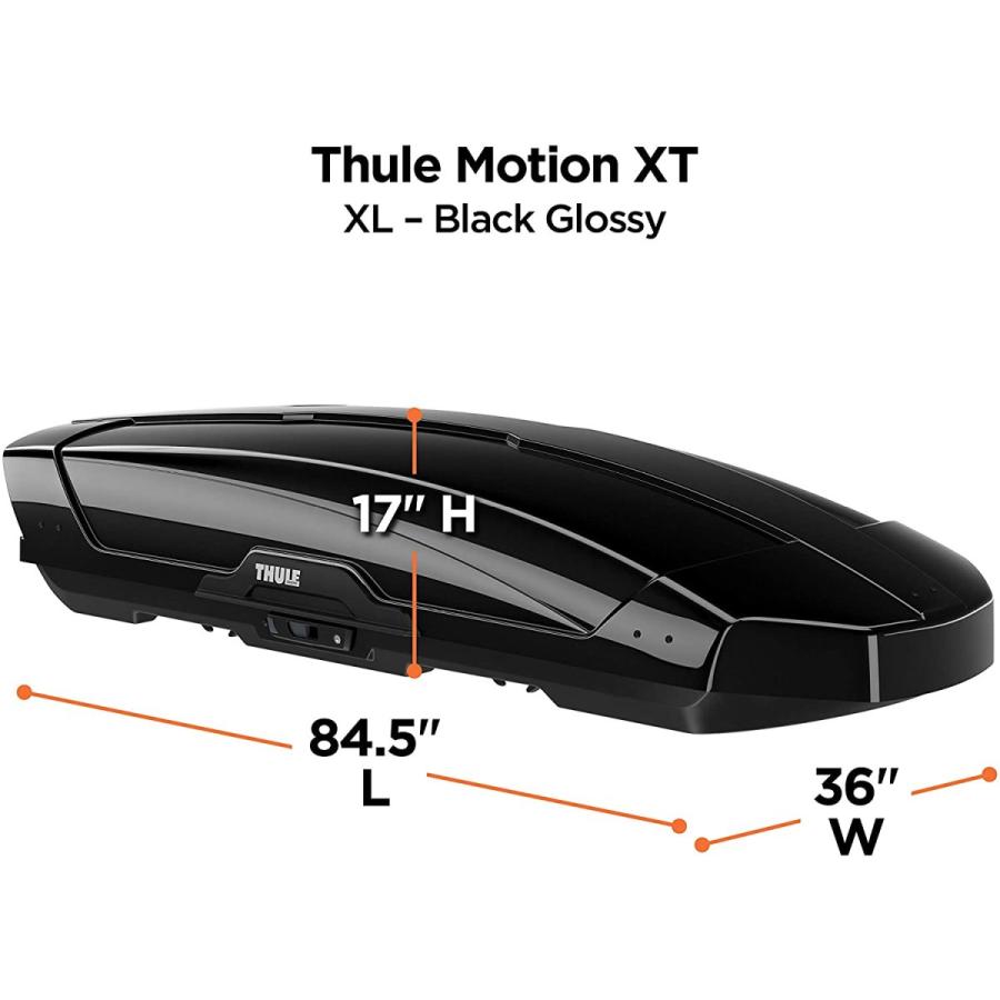 THULE スーリー ルーフボックス モーションXT XL ブラックグロッシー