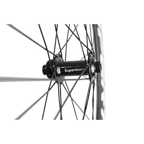 スーパーチーム50/23 mmカーボンホイールセット700 cクリンチャー