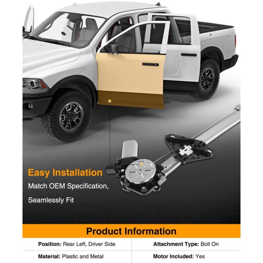 ホンダ純正オデッセイ左リアドアレギュレーター72750-T6A-013 - 通販