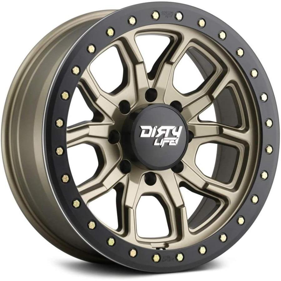 【値下げ・名盤】 Dirty Life 9303 DT-1 17x9 5x5インチ -38mm ゴールドホイールリム 17インチ 【NAN2657020820】(95280円)