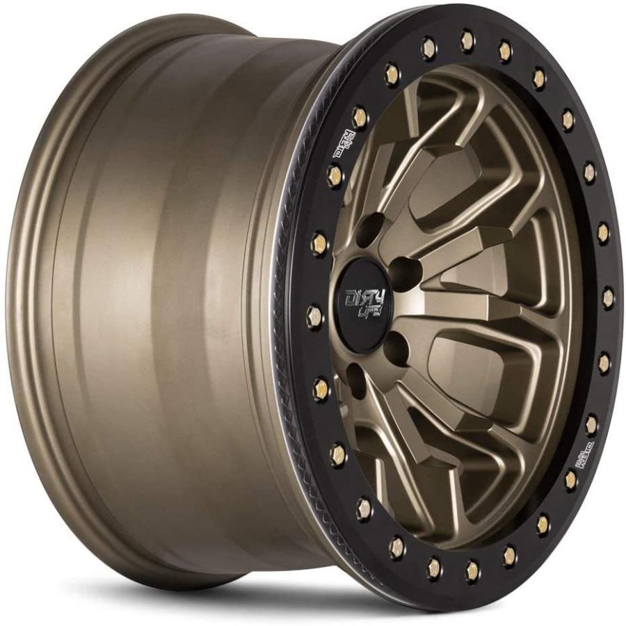 【値下げ・名盤】 Dirty Life 9303 DT-1 17x9 5x5インチ -38mm ゴールドホイールリム 17インチ 【NAN2657020820】(95280円)