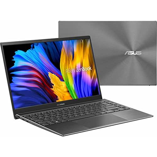 【超特価】 ASUS Zenbook 14´´FHDノートパソコン、AMD Ryzen 5 5500 U、6コア、最大4 GHz、8 GB DDR 4 RAM、256 GB PCL SSD、NVIDIA GeForce MX 450グラフィックス、We